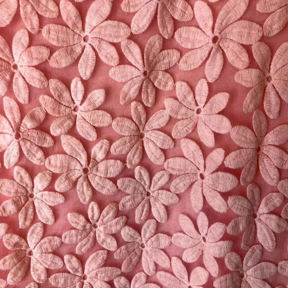 J.Crew | Pink Flower Overlay Scoop Neck Tank Top - Picture 3 of 8